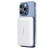 ACEFAST M25 5000mAh 20W Magnetic Wireless Charging Power Bank Fast Charging For iPhone 16/15 USB C PD20W Extra Battery Travel - White